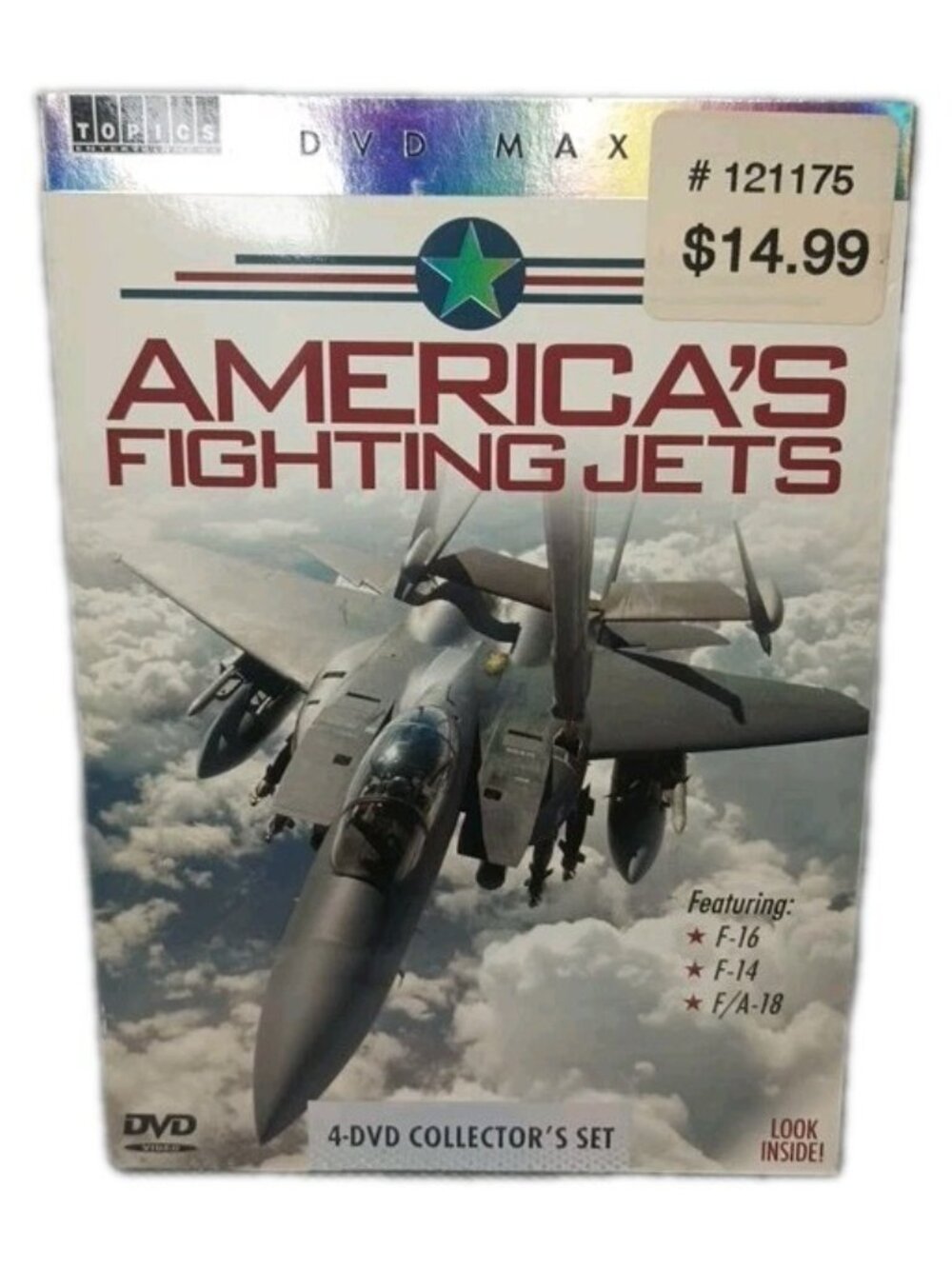 Americas Fighting Jets 4 DVD Box Set Topics Entertainment Military Aviation F15